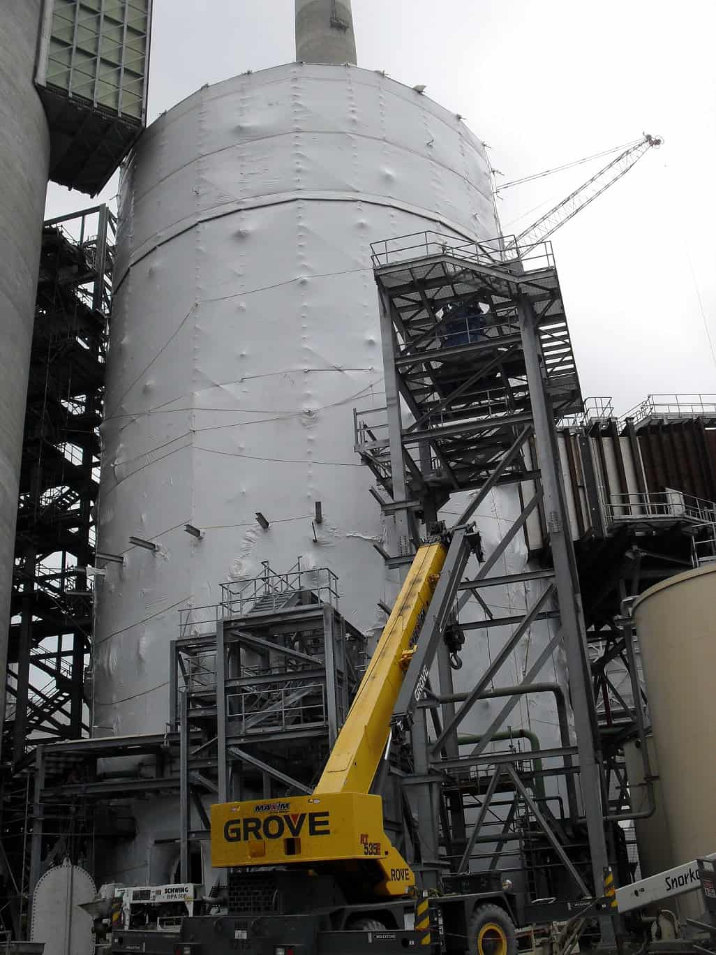 Pistolas de calor para retractilar silos 2