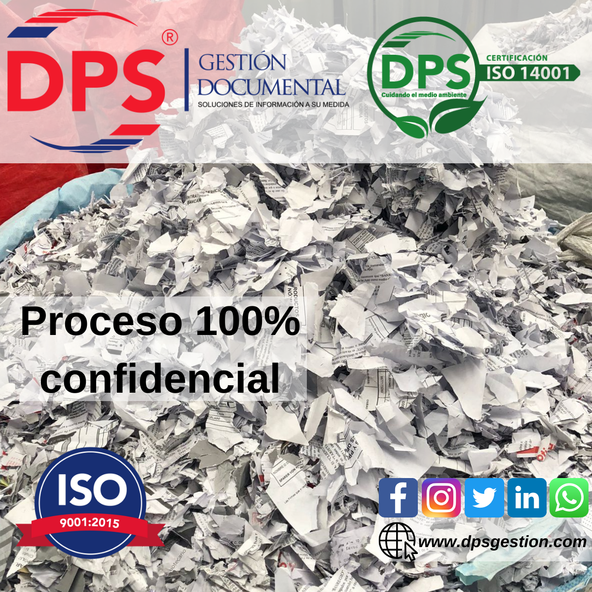 destrucción masiva de documentos