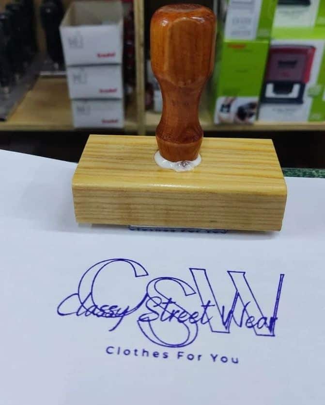 Sellos de madera para uso privado