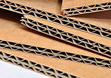 Cartón corrugado doble