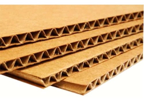 Cartón corrugado kraft