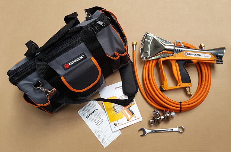 Pistola de aire caliente a gas 1