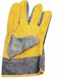 Guantes media operador de piel de cerdo