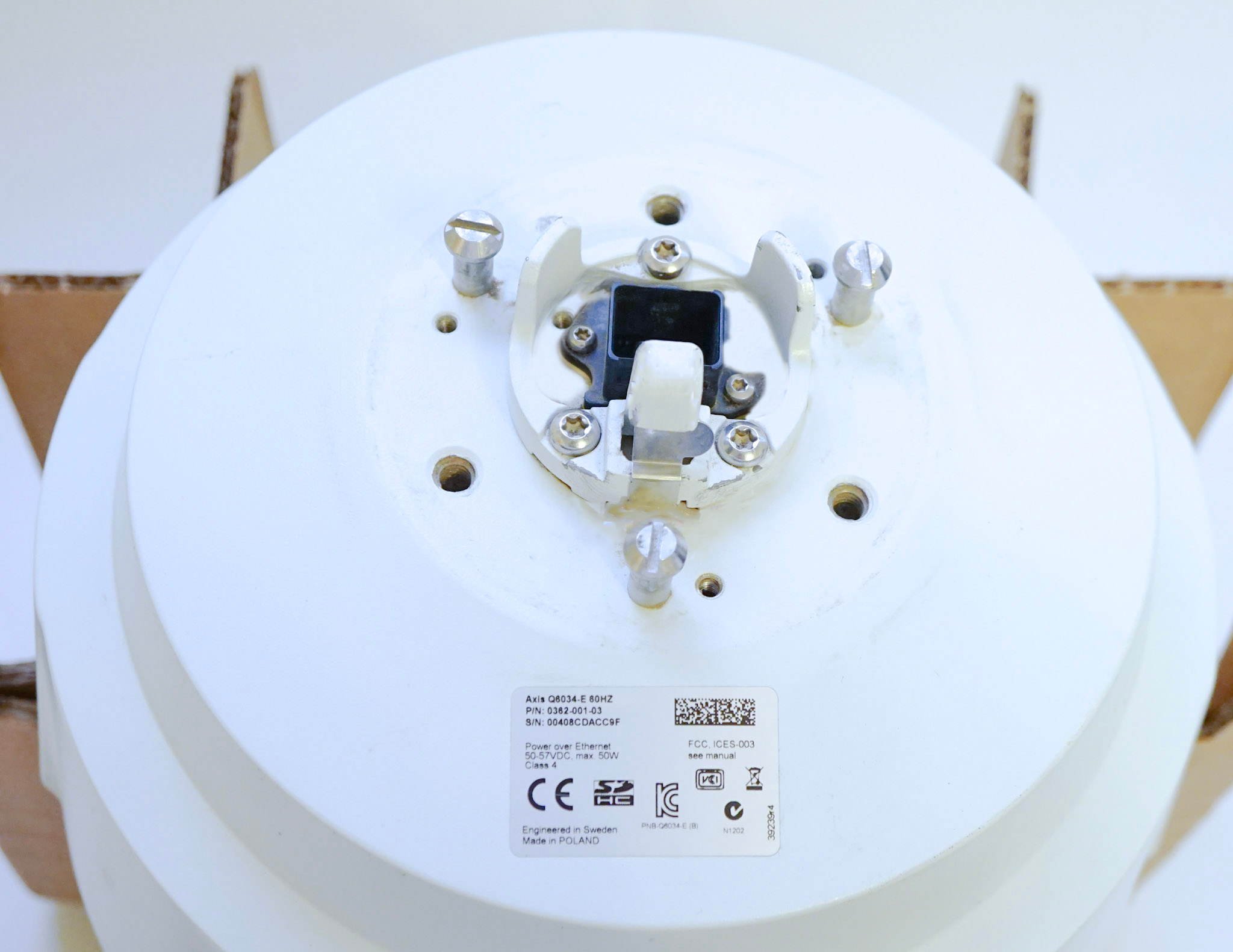 Cámara de videovigilancia AXIS Q6034-E 60 Hz