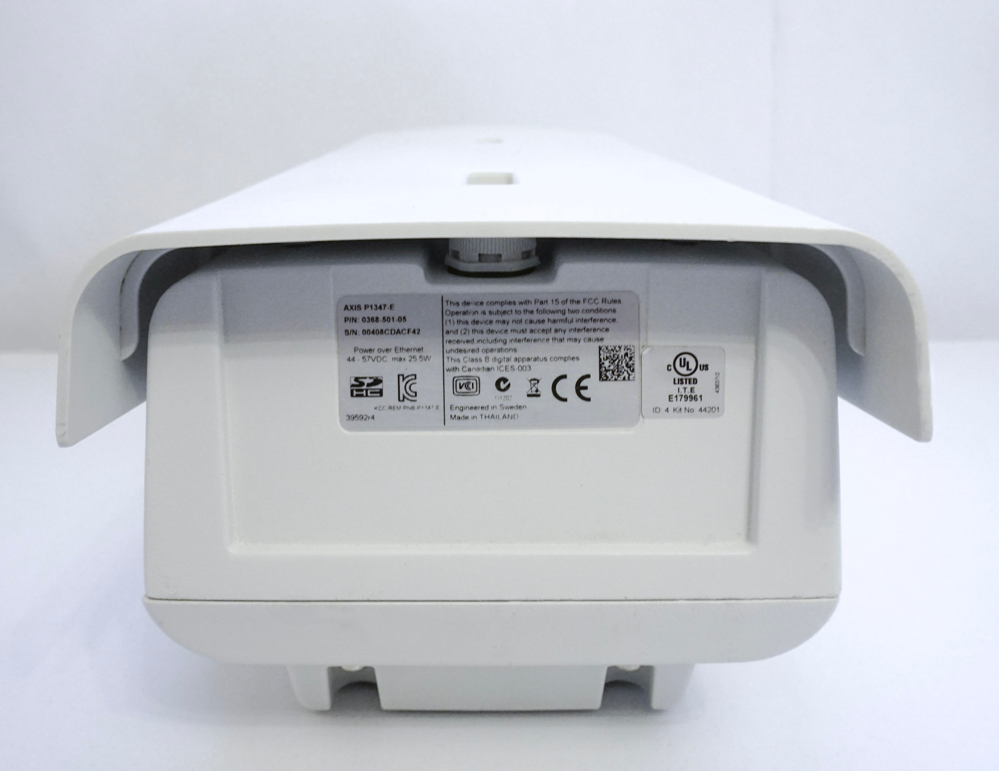Cámara De Vigilancia Axis P1347 Fija Box