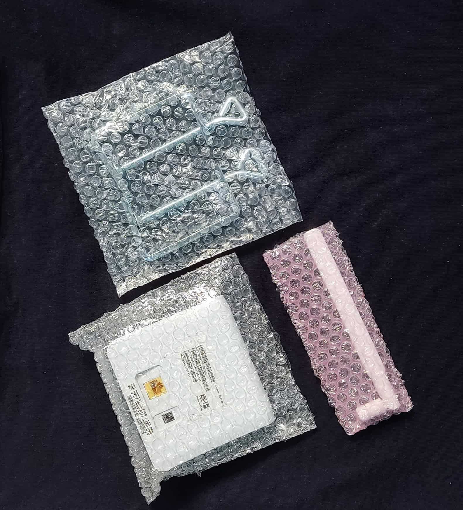 Bolsas de poliburbuja natural tipo sobre 