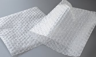 Bolsas de poliburbuja para protección de piezas de cristal