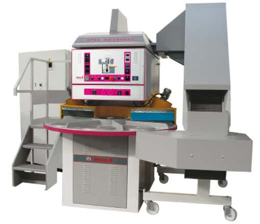 Centrifugas de gran capacidad para fundicion de metales de 8 estaciones TRSE 350 AUTOMAT