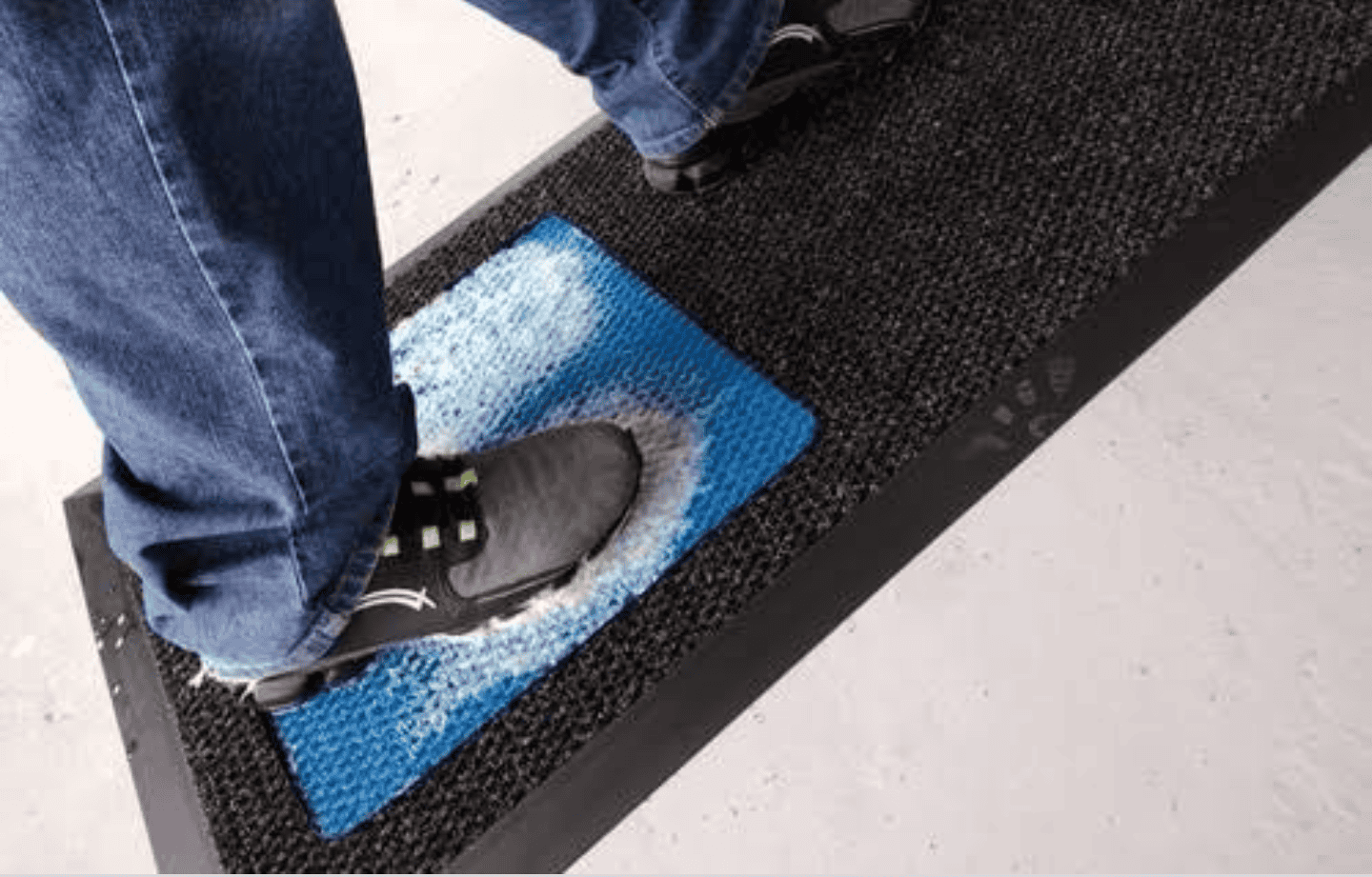 Tapetes sanitizantes de colores