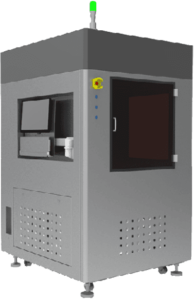 Diseño 3d impresora de gran formato SLA industrial 