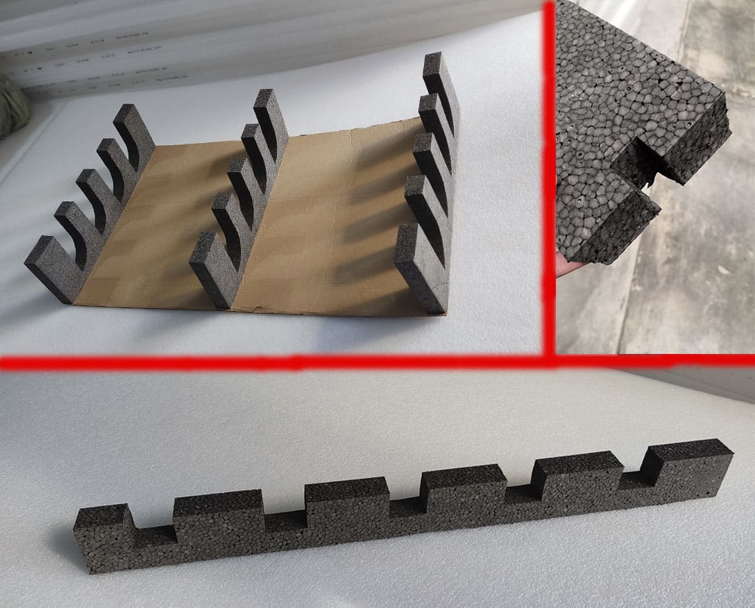 Suaje de EVA adaptable a piezas especiales 