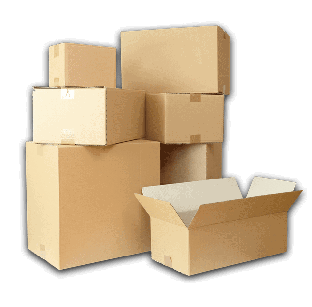Cajas de carton corrugado para el sector comercial