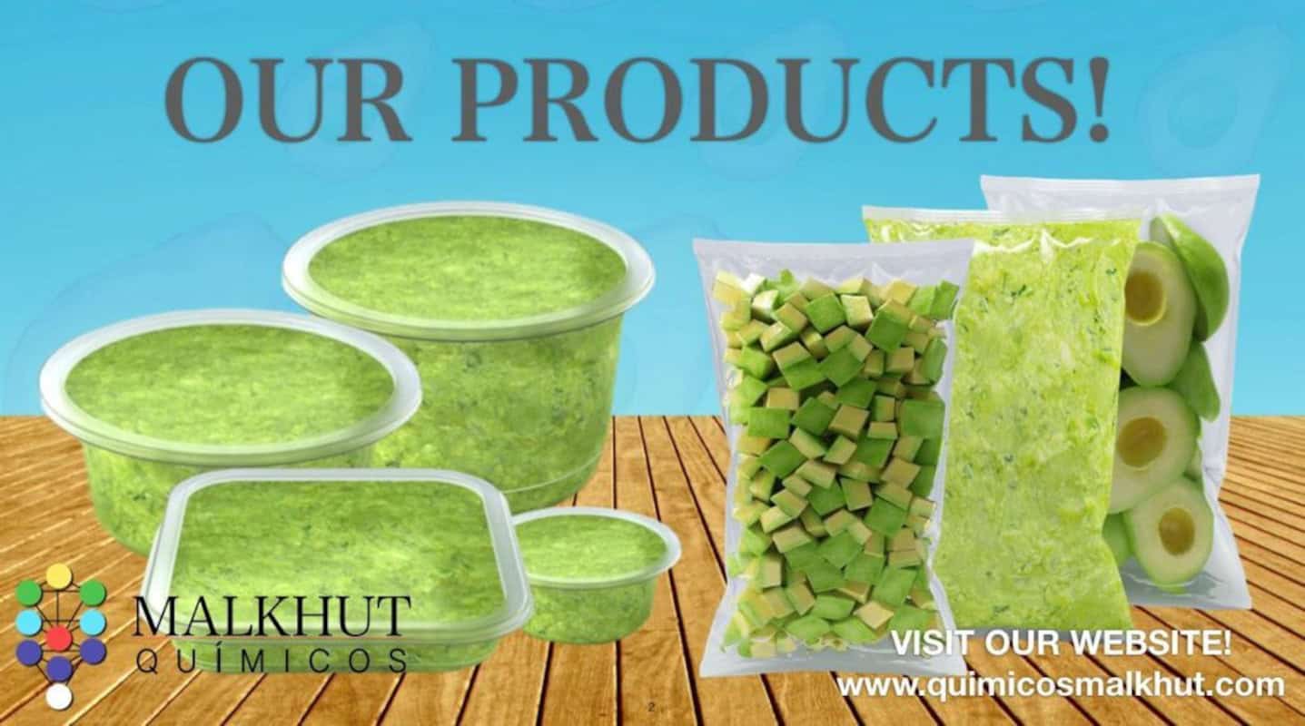 Guacamole Envasado al alto vacío
