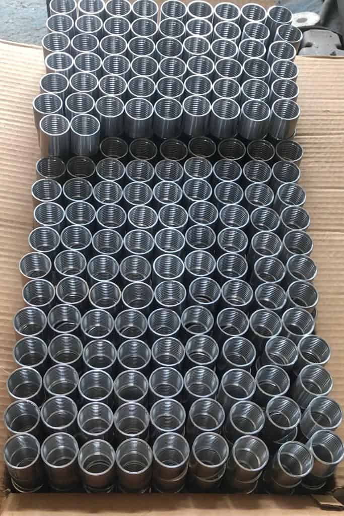 Bujes de aluminio para la industria alimentaria 