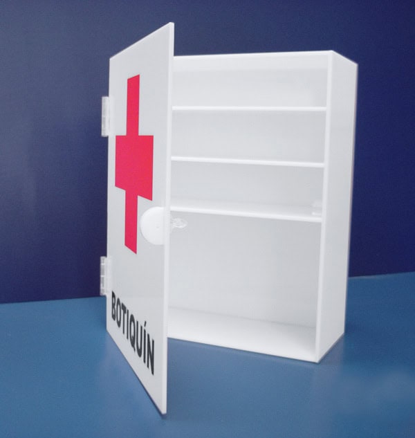 Botiquines de acrílico