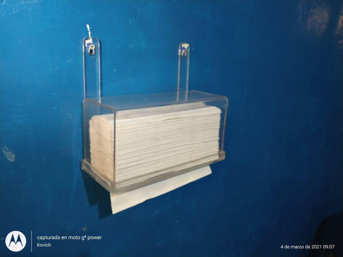 SERVILLETERO INDIVIDUAL EN ACRILICO