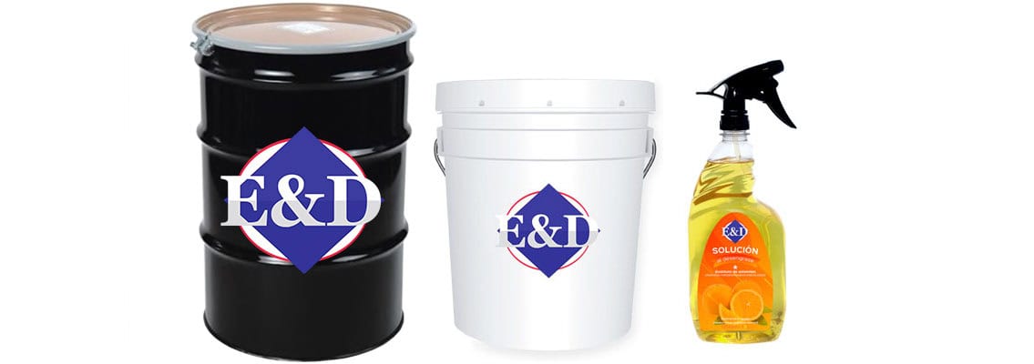 Desengrasante para grasas pesadas para remover pintura fresca