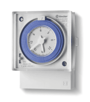 interruptor horario diario/semanal Finder 16 A Tipo 12.31