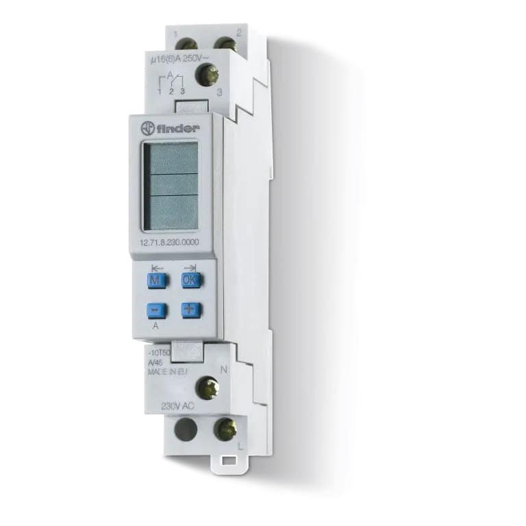 Interruptor horario astronomico Finder 16 A 4