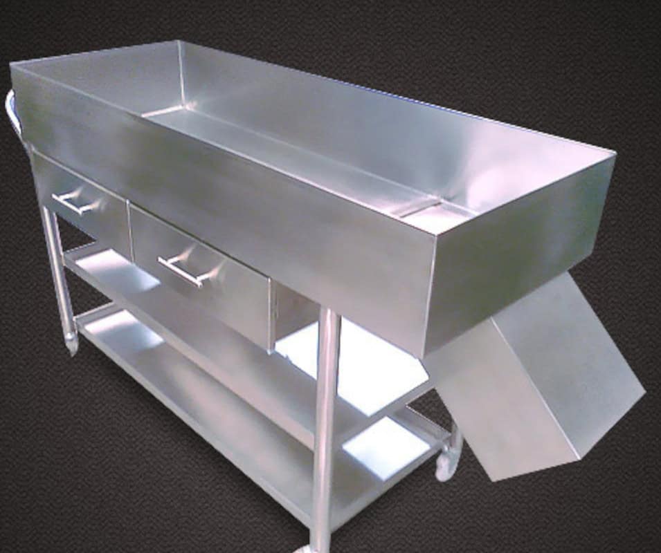 Mesas de Acero Inoxidable para la Industria Alimentaria 