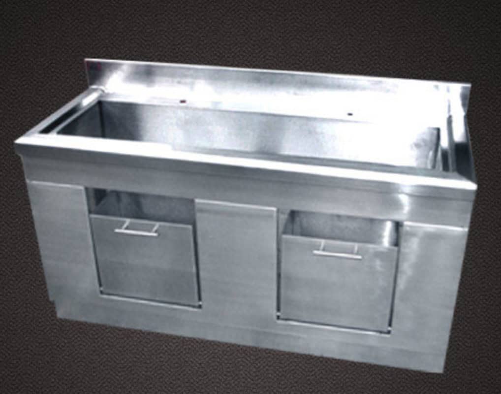Tarjas de Acero Inoxidable para Cocinas Industriales 