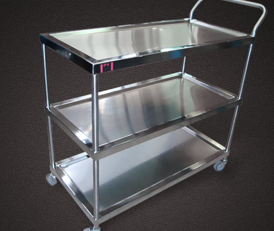 Carritos de Acero Inoxidable Hospitalario