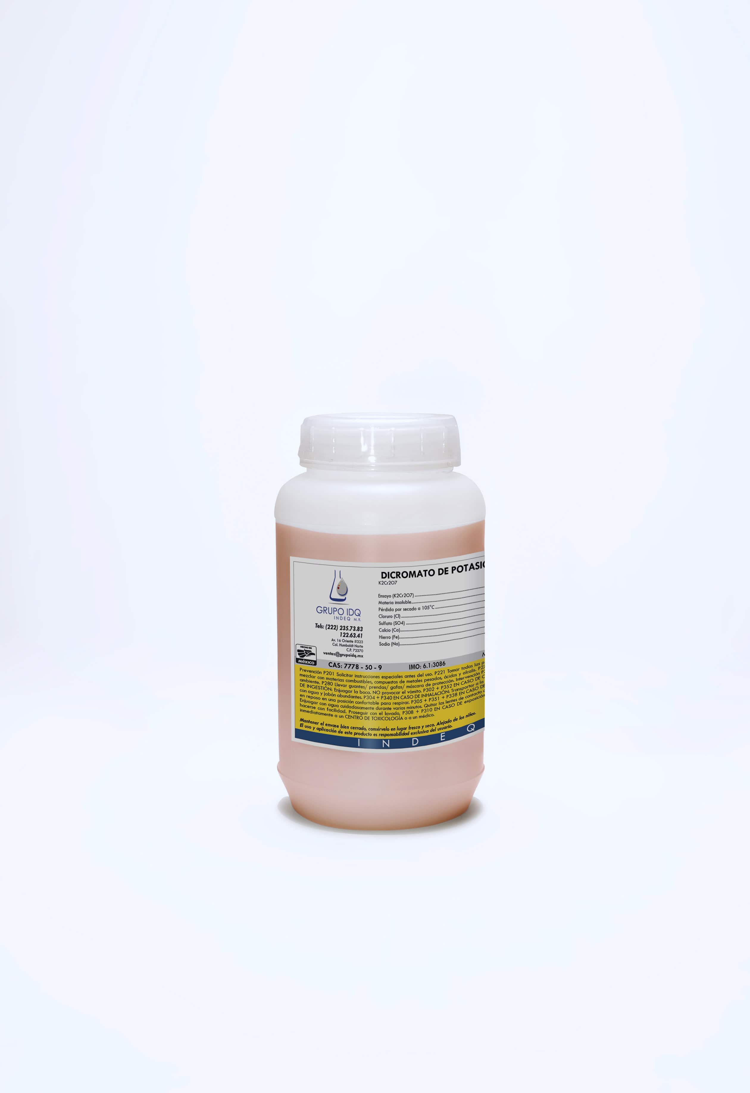 Dicromato de potasio r.a. INDEQ Dicromato de potasio r.a. INDEQ