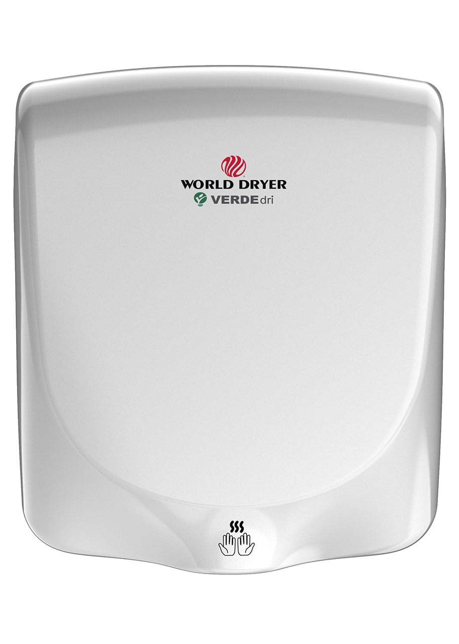 Secadores de manos World Dryer verde dri