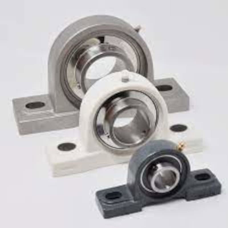 Chumaceras 100% Acero Inox de Brida 3 T para Maquinas de Arado 