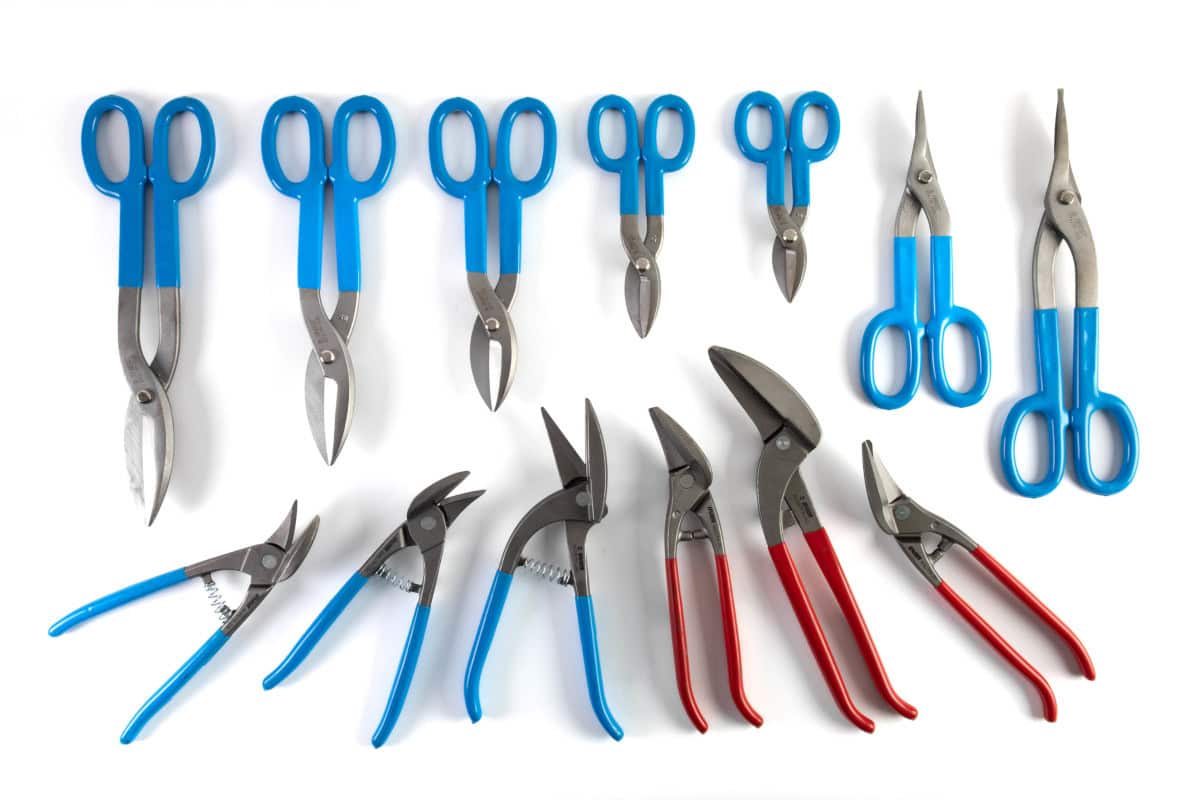 Tijeras Corta Lamina de Acero 