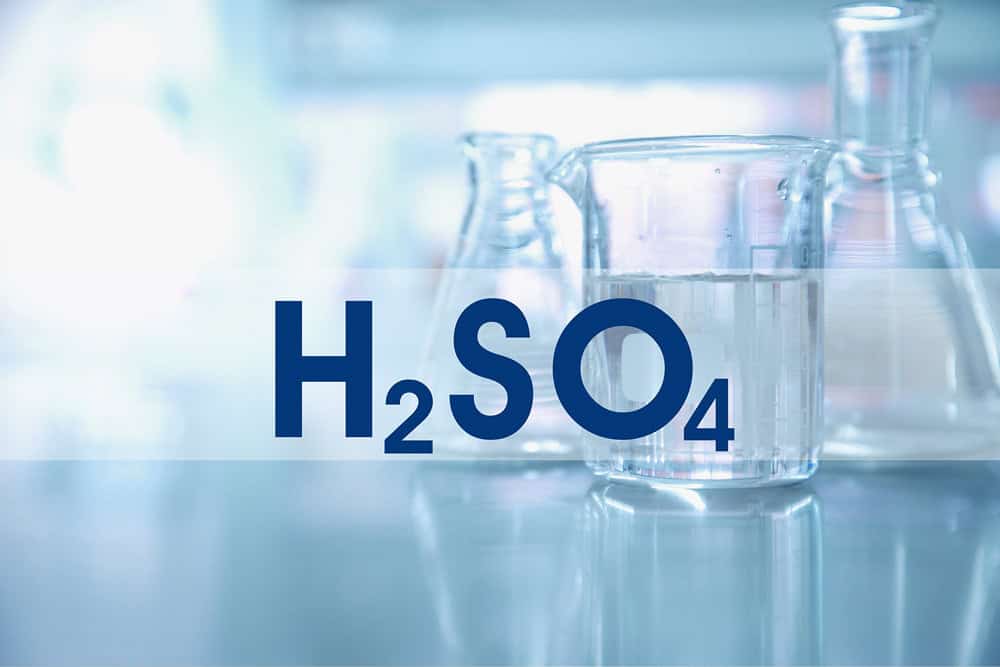 Ácido sulfúrico para la industria química