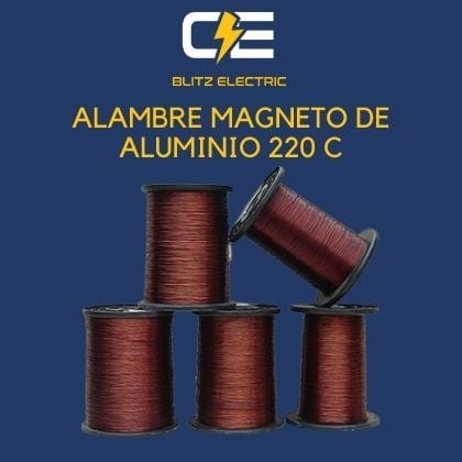 Alambre magneto Aluminio cal. 14 -220° Iusa