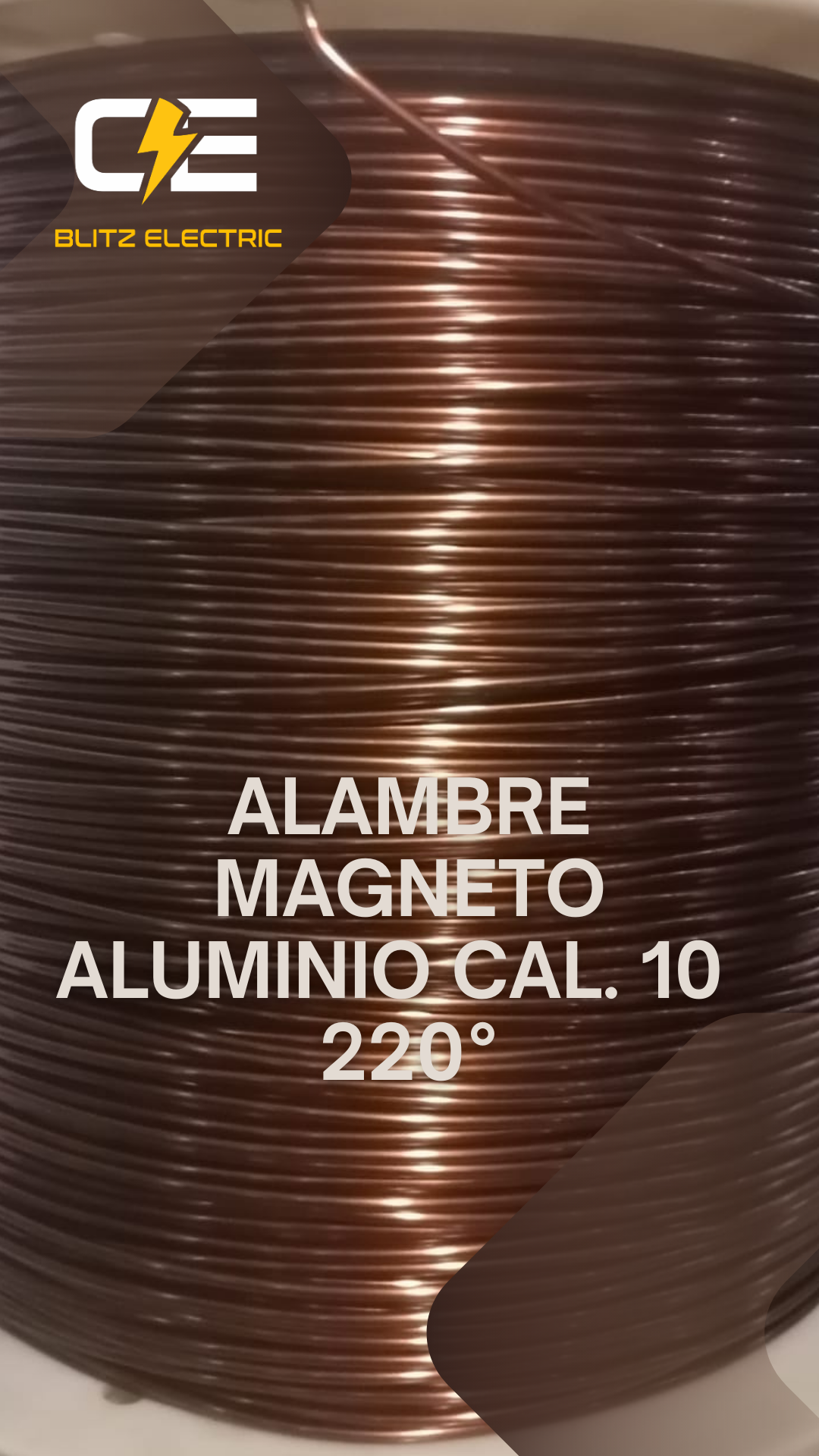 Magneto de aluminio cal. 9 - 220°