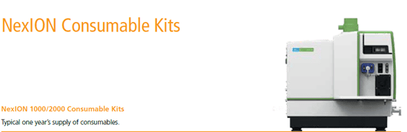 Kit de Consumibles Cromatográficos NexiON 1000 Perkin Elmer