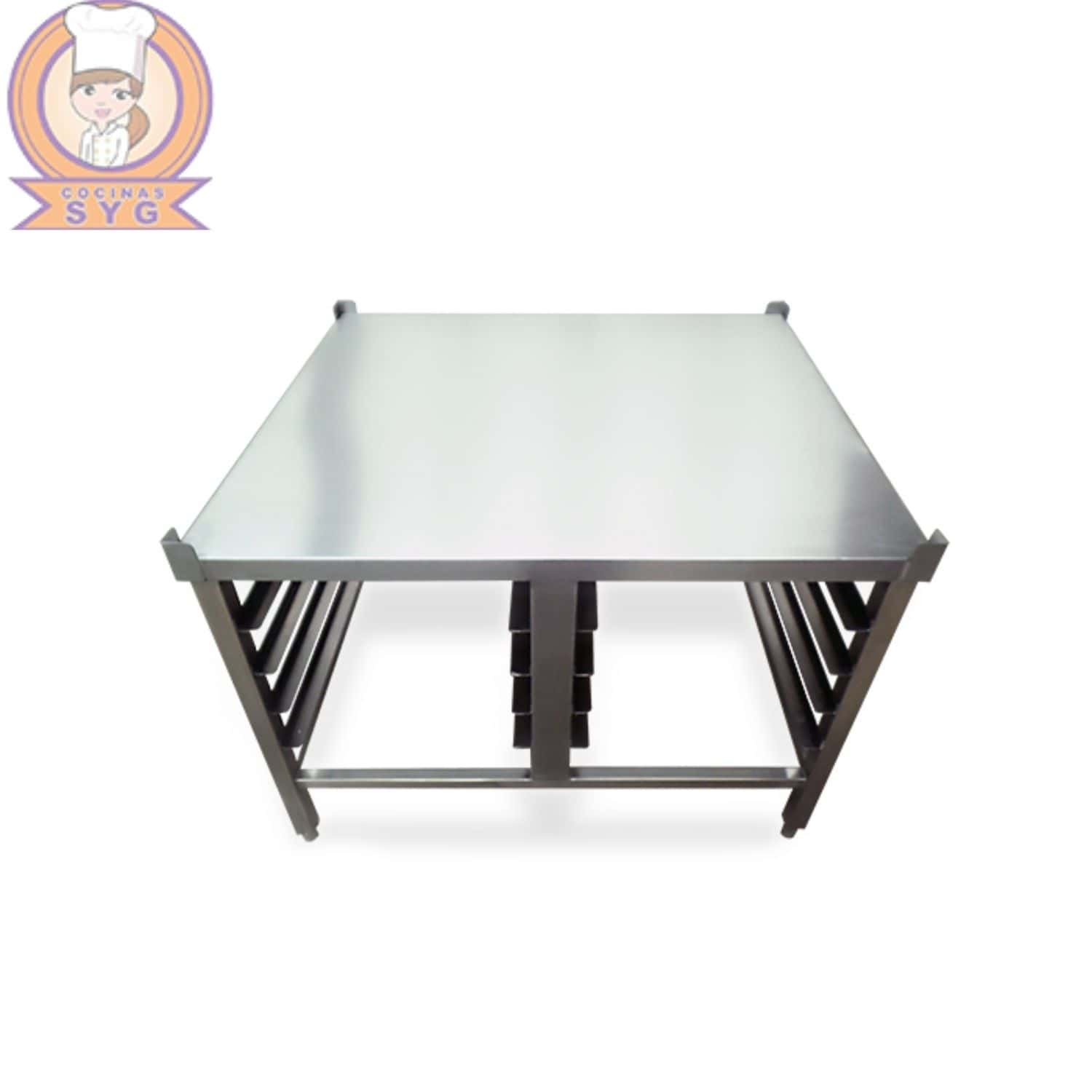 Base para horno de acero inoxidable 304 ó 430.