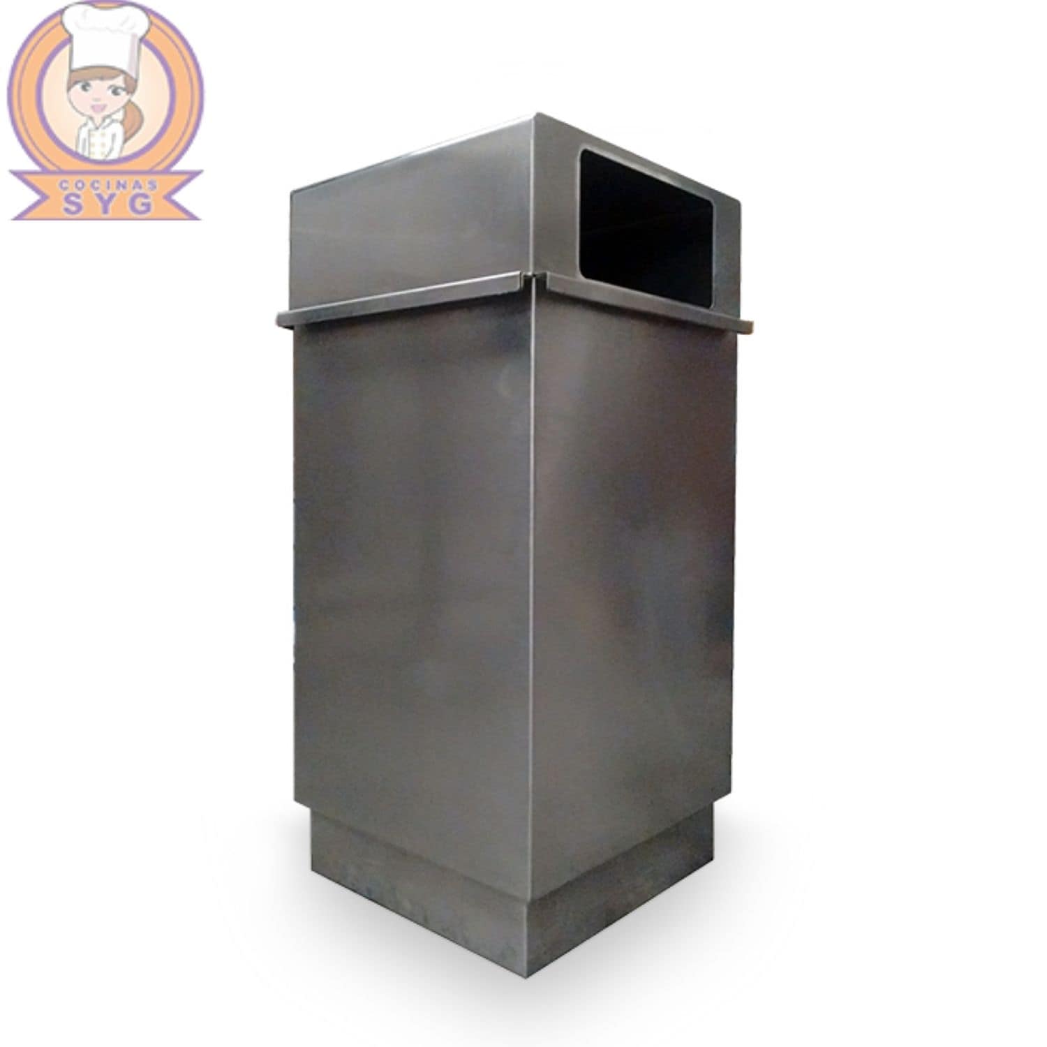 Botes de basura de acero inoxidable para cines SYG 0111048