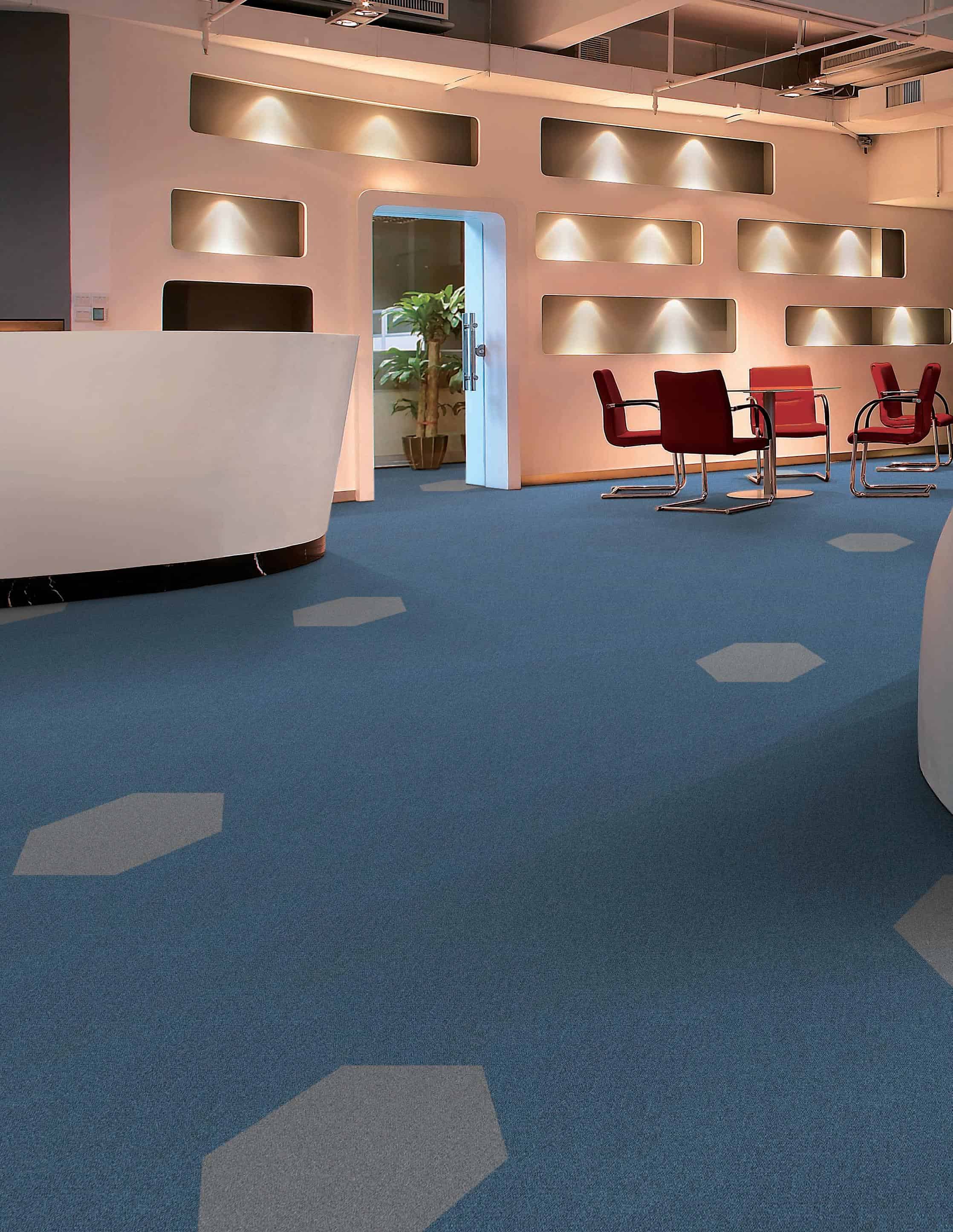 Alfombras modulares de fácil limpieza en aplicaciones