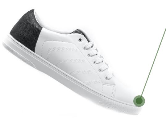Lamina GAMTA T refuerzo para puntera con diferentes grados de firmeza y elasticidad para el calzado zapato, deportivo y bota 