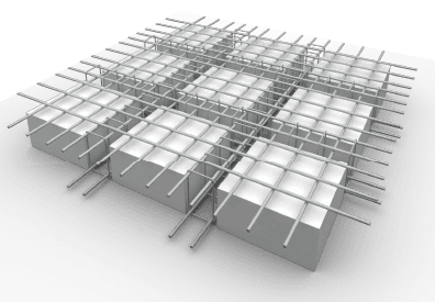 Casetón para aligerar losas