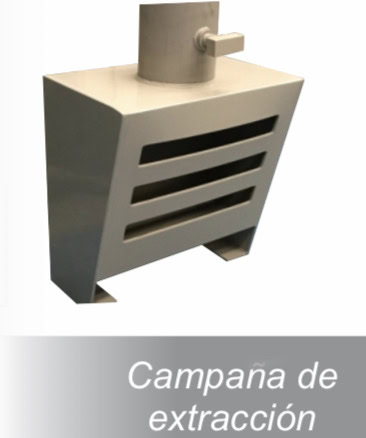 Fabricación de tolvas, extractores y ductos