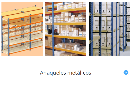 anaqueles metalicos