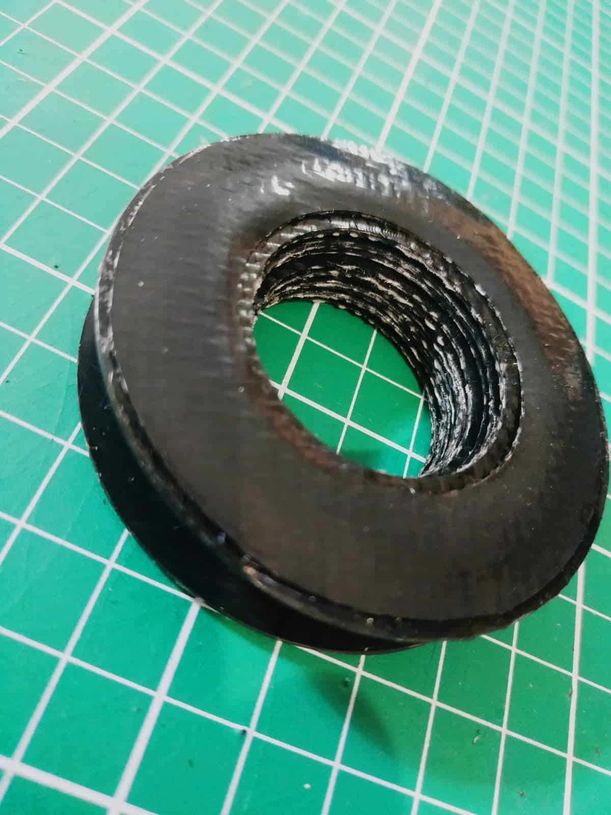 FABRICACION DE FUELLE CIRCULAR CON SUJECION METALICA ( BRIDA) 