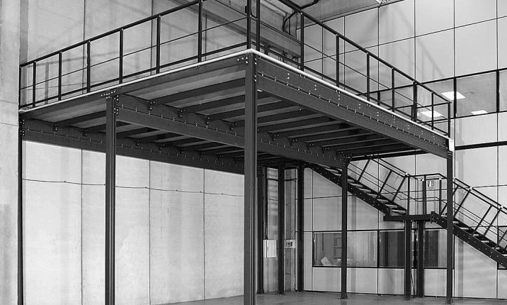 mezzanine entreplanta industrial