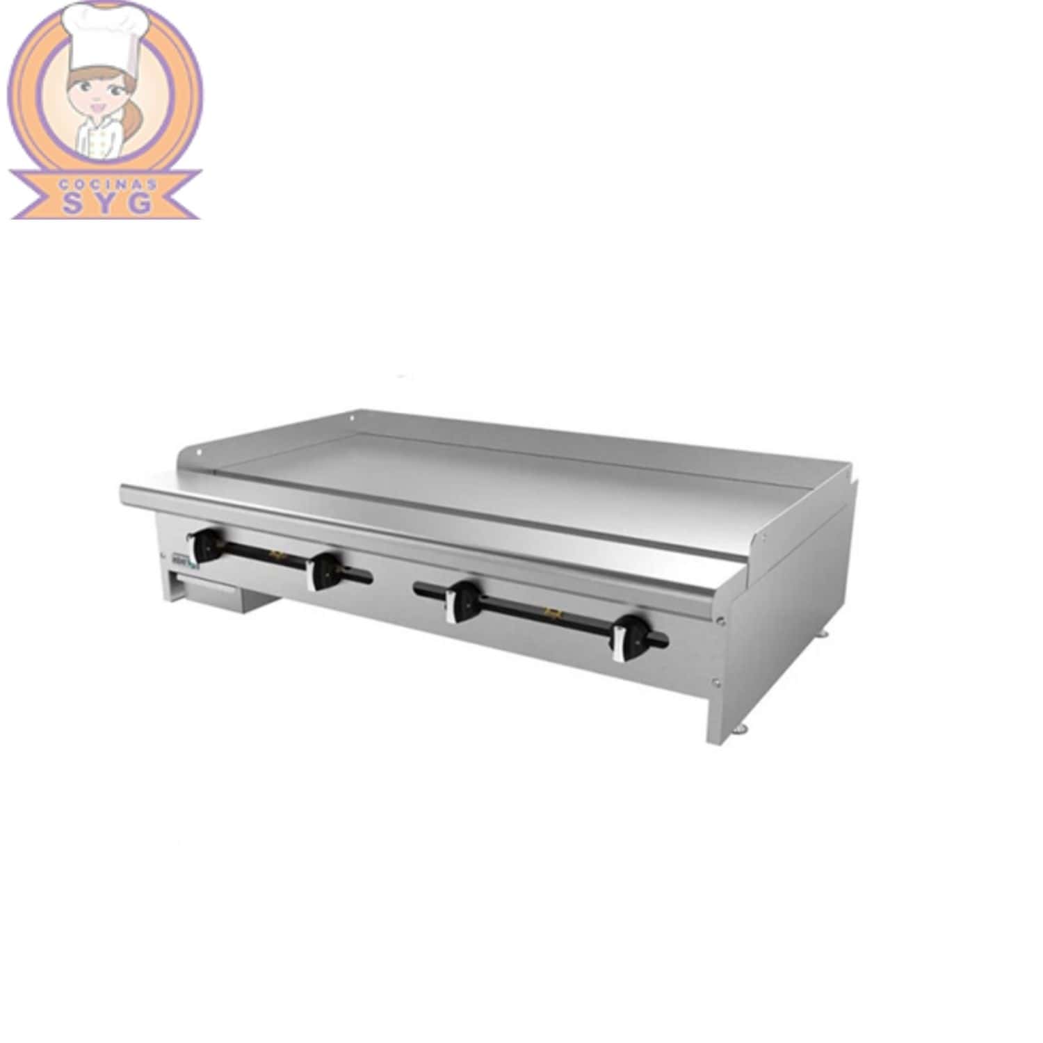 Planchas lisa a gas AEMG-48
