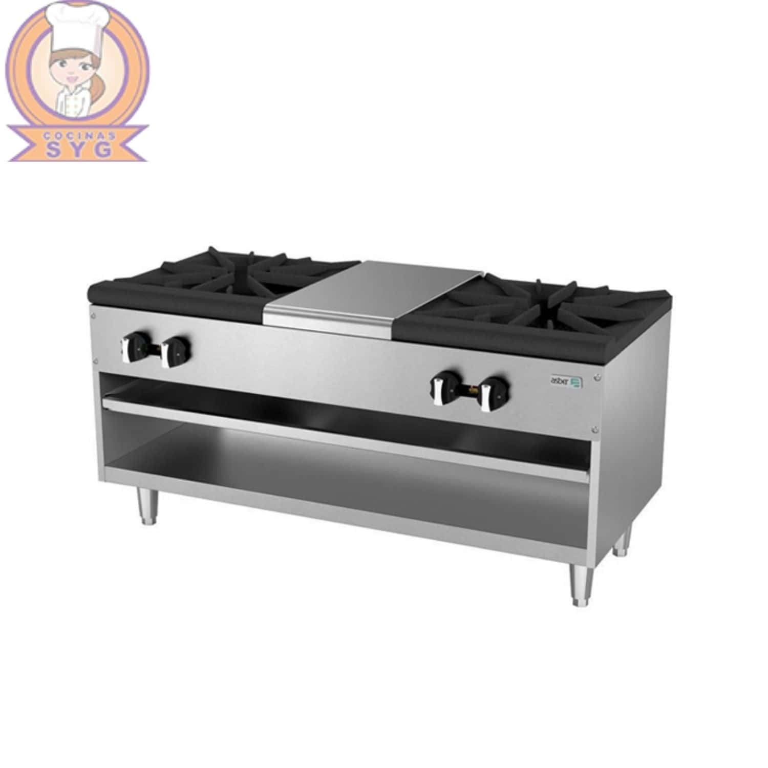 Estufones a gas AESP-48-4