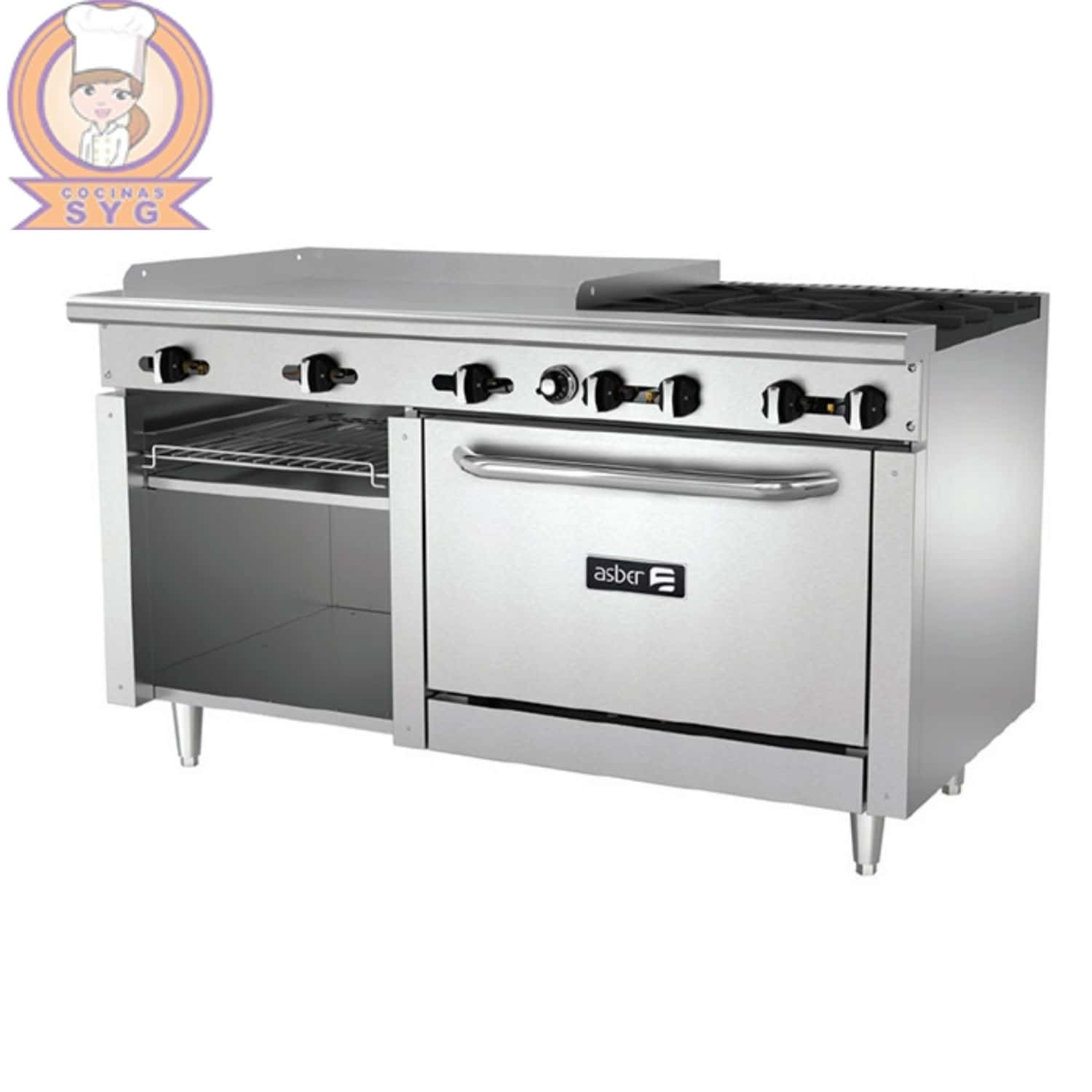 Estufas combinada AMR-48