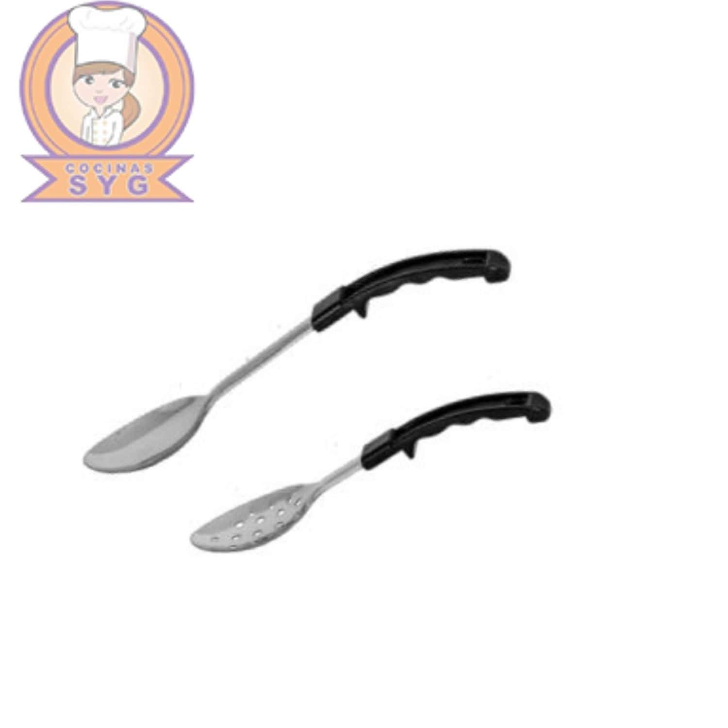 Cucharas con mango de plástico