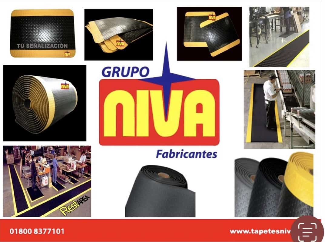 TAPETES ANTIFATIGA INDUSTRIALES 