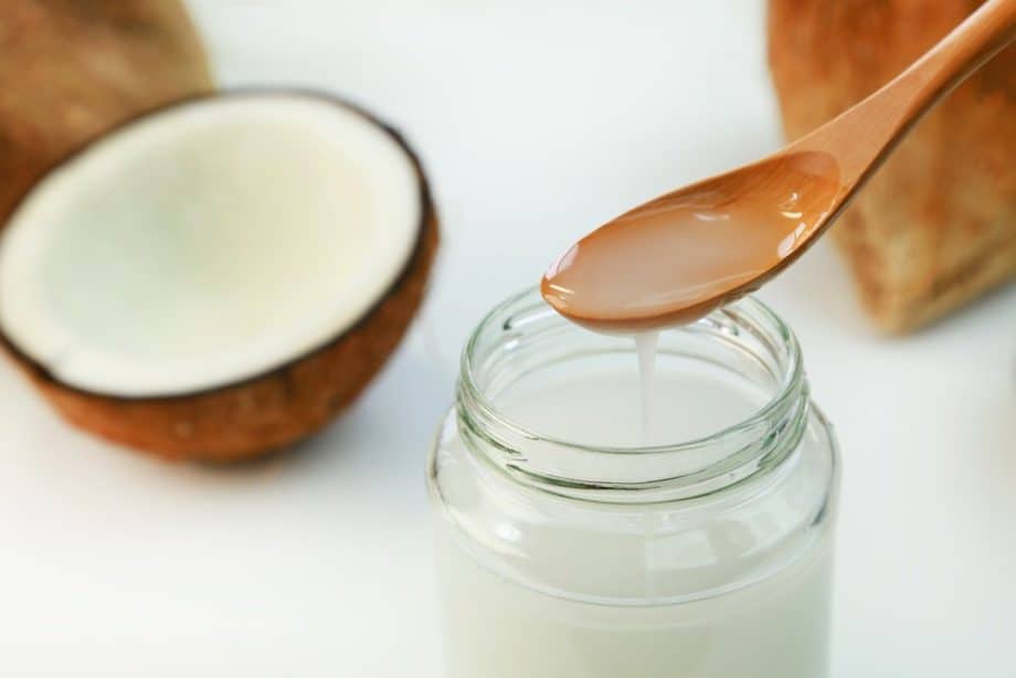 Aceite de coco para la elaboración de coberturas de chocolate para helados