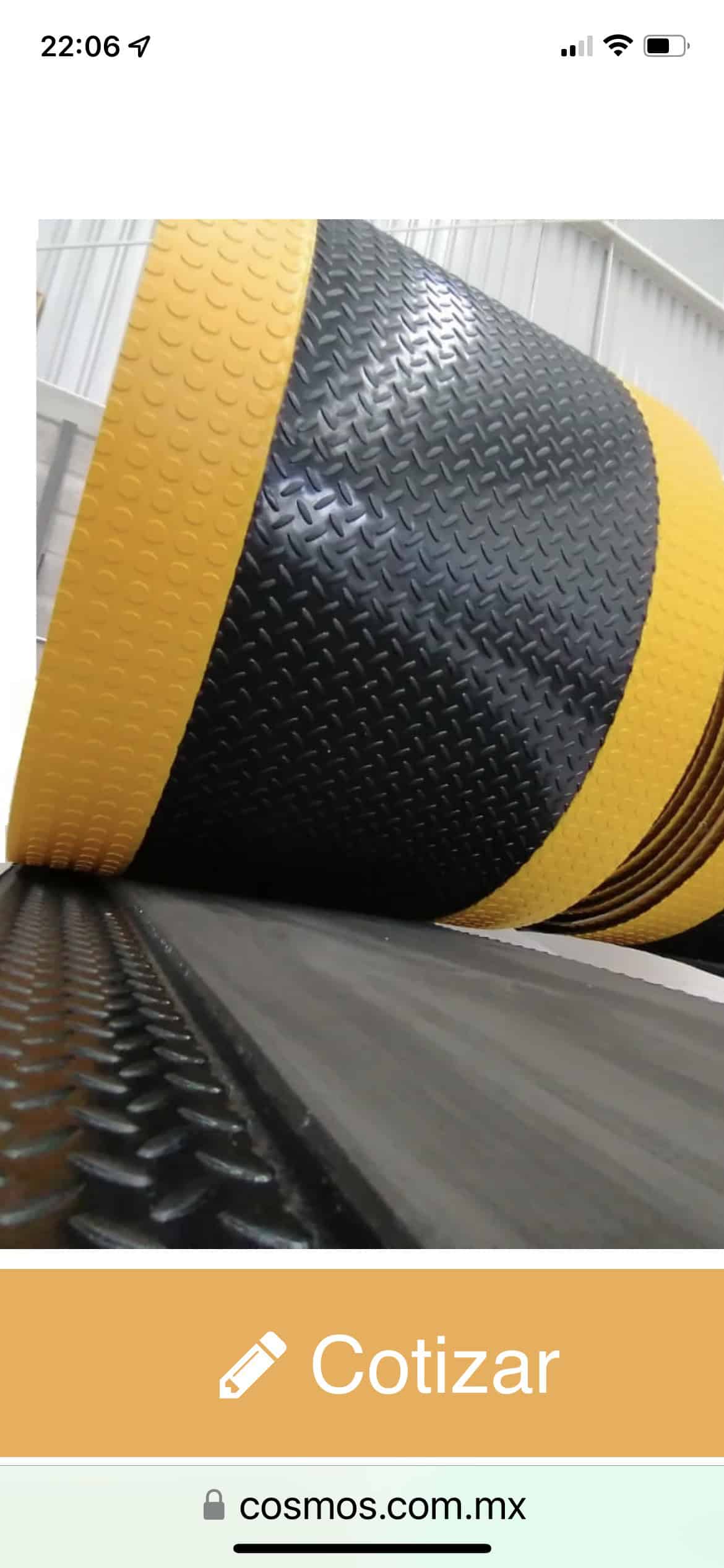 Tapetes ANTIFATIGA para la industria Automotriz 
